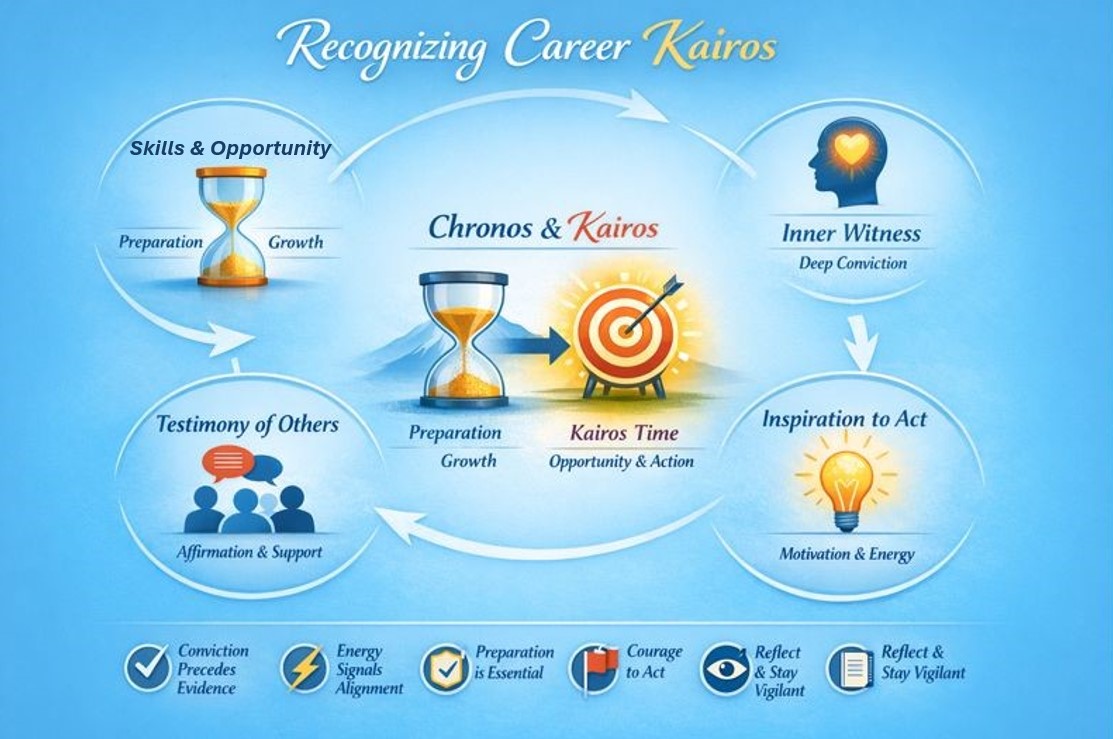 Recognizing kairos: how to discern the right career moment